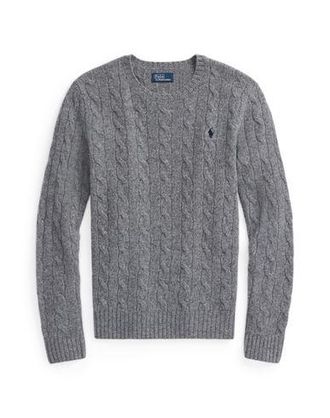Ralph Lauren CABLE-KNIT WOOL-CASHMERE SWEATER