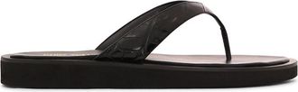 PARIS TEXAS Womens Brooklyn Thong Sandals In Carbone