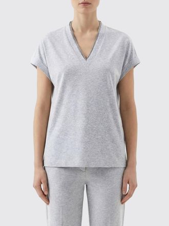 Brunello Cucinelli T-shirts basic Brunello Cucinelli in cotone