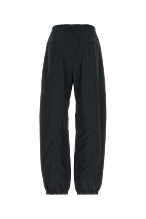 Givenchy Black Exterior: Cotton Polyester Pantaloni Trousers