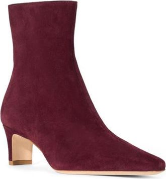Staud Wally Ankle Boot in Syrah at Nordstrom, Size 11.5Us