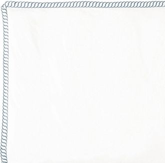 Ballard Designs Violette Embroidered Duvet Cover - Cornflower, Queen - Ballard Designs