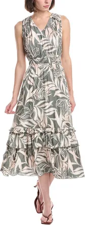 Nanette Lepore Printed Midi Dress