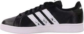 adidas Fitness, Heren, Zwart, 42 EU, Leer, Grand Court Base Beyond