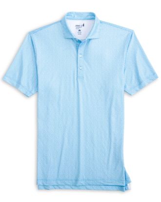 Johnnie-O Mens Island Times Performance Polo In Majorca