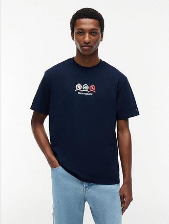 Tommy Hilfiger Back Repeat Crest Logo Relaxed T-Shirt