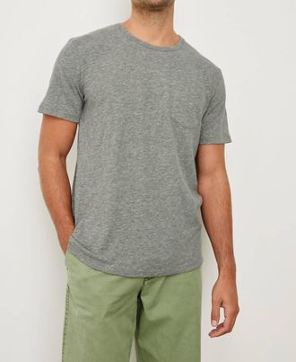 Rails Skipper T-Shirt In Heather Grey