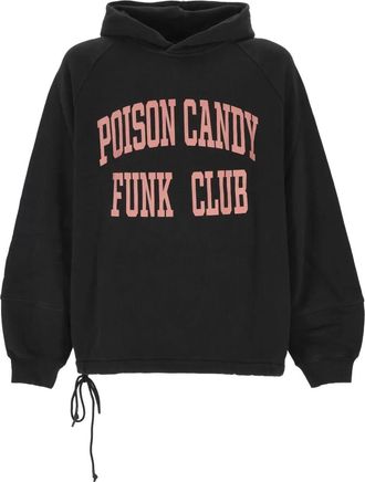 Applied Art Forms Hoodie met print - Zwart