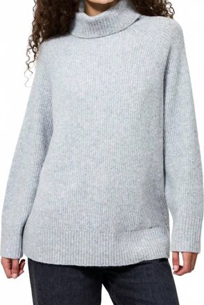 French Connection Emilia Knit Oversized Pullover Sweater In Light Grey