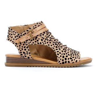 Blowfish Womens Butterfly Micro Wedge Sandal, Leopard, UK 6