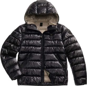 Blauer Adams Down Jacket - Heren - Winterjassen - Zwart - 3XL - Leer - Jassen
