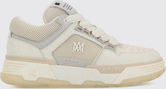 Amiri MA-1 High Top Leather and Mesh Sneakers with Monogram