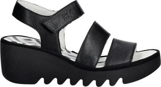 FLY London Schoenen, Dames, Zwart, 41 EU, Leer, Bexy 575Fly Sandalen