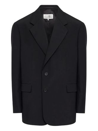 Maison Margiela Blazer con bottoni - Nero