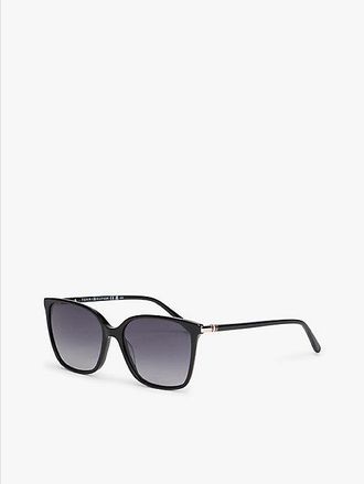 Tommy Hilfiger Gafas de sol cat-eye con bisagras flexibles
