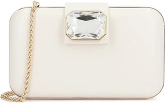 Kazar Louise Clutch - Dames - Clutches - Wit - ONE Size - Leer - Tassen