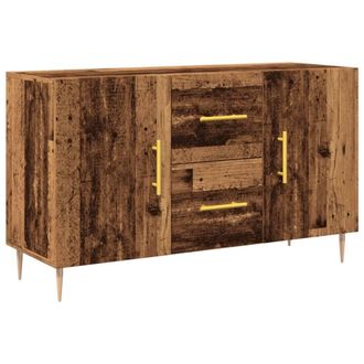 Berkfield Home Sideboard Old Wood 100x36x60 cm Engineered Wood in Brown | Size: 100 x 36 x 60 cm