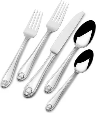 Mikasa Cayman 20Pc 18/10 Stainless Steel Flatware Set, Service For 4