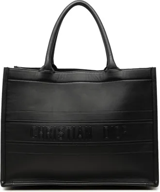 Dior Pre-owned Dior Medium Embossed Leather Book Tote Unisex MW7WGU5CMNPG5QRY