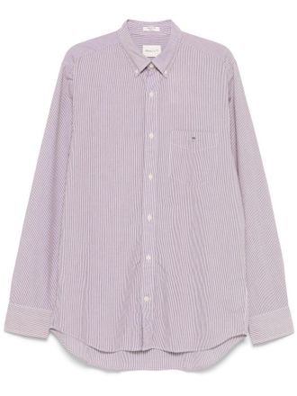 GANT striped shirt - men - Cotton - M - Red