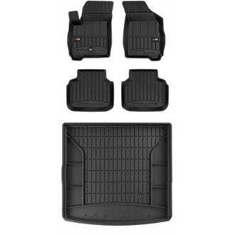 OEM Set 3d De Alfombrillas Para Fiat Freemont 2011-2015 Y Alfombrilla Para Maletero