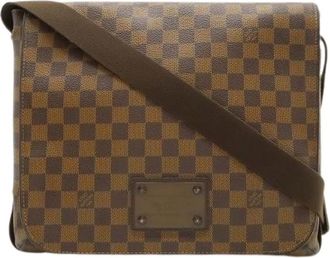 Louis Vuitton Pre-owned Canvas crossbody-bags - Heren - Vintage Schoudertas - Bruin - ONE Size - Vintage