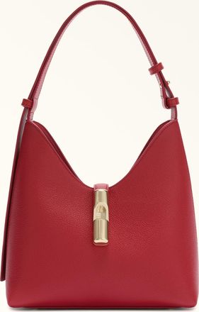 Furla Goccia Borsa A Spalla S M1 Red Rosso Pelle Di Vitello Notte Donna