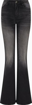 A|X Armani Exchange Boot-cut Jeans - Dames - Flared Jeans - Zwart - W25 - Denim - Jeans