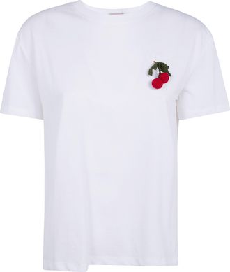 Twin-Set Classic Embroidered T-Shirt