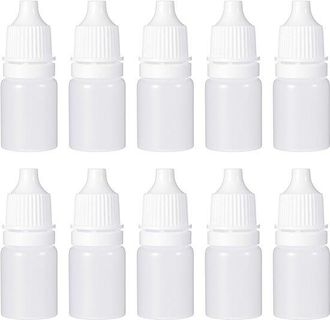 OEM 10 Frascos Cuentagotas De Pl&aacute;stico De 5 Ml, Frascos Pipeta De 5 Ml, Frascos Cuentagotas Vac&iacute;os, Ideales Para Viajes Y Proyectos De Bricolaje