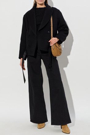 Isabel Marant Wool Jacket Warna, Womens, Black