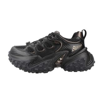 Buffalo Schoenen, Dames, Zwart, 39 EU, Leer, Cerbo