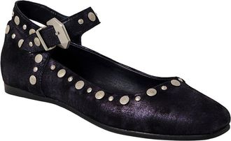 Free People Mystic Mary Leather Flat