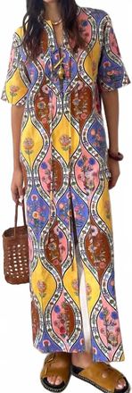 Borgo De Nor Calista Dress In Blue