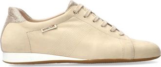 Mephisto Bessy - Dames - Veterschoenen - Beige - 37 EU - Leer - Schoenen