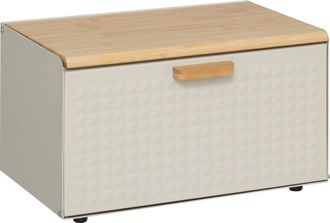 5five Simply Smart 5five Sensia Caja De Pan Beige Verde 15 Litros 35,5 Cm