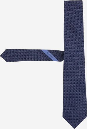 Ferragamo zijden stropdas met patroonontwerp