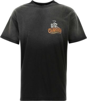 Willy Chavarria Slate Cotton T Shirt