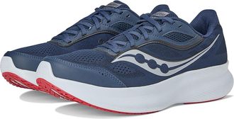 Saucony Cohesion 18 Mens Running Shoes Navy/Cloud : 11.5 EE - Wide, Textile