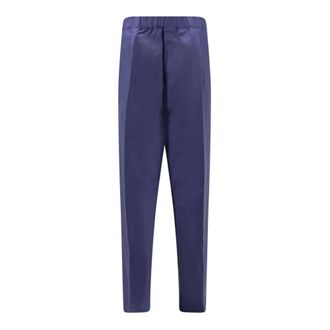 Laneus Wide Trousers, male, Blue, Size: L Wide-leg Trousers