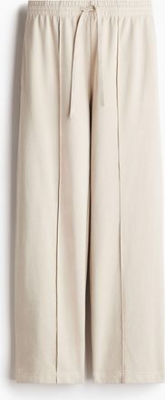 H&M Sweatpants mit Falten - Beige