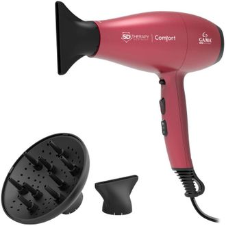Gama GA.MA Asciugacapelli GH0501 2200W Rosso Tecnologia Alogena Motore AC Funzione Ionica