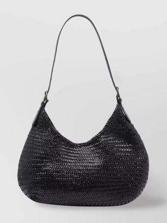 Dragon Diffusion woven hobo shoulder bag with adjustable strap