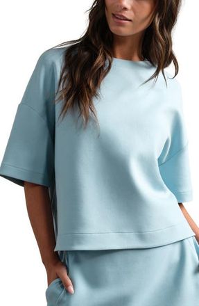 Rhone DreamGlow Relaxed Fit T-Shirt in Pool Blue at Nordstrom, Size X-Large