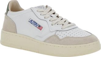 Autry Womens Low Top Sneakers Medalist White Leather Trainers
