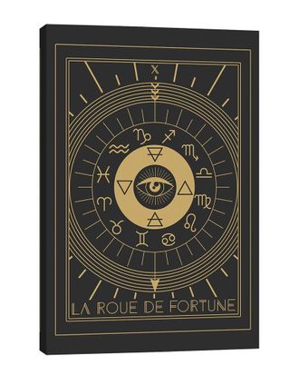iCanvas Icanvas La Roue De Fortune By Emanuela Carratoni Wall Art