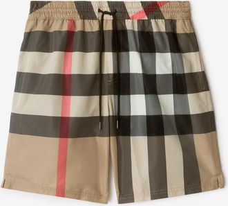 Burberry Check Swim Shorts