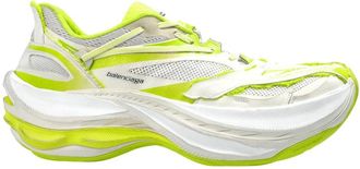 Balenciaga Jet/W Sport Sneakers - Heren - Sneakers - Groen - 46 EU - Leer - Schoenen