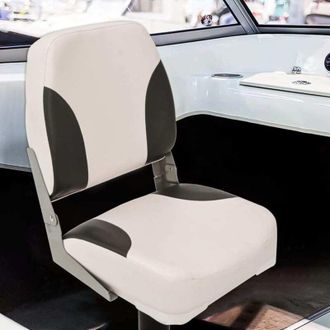 vidaXL Asiento De Barco Con Pedestal Altura Ajustable 360&deg; Giratorio Vidaxl