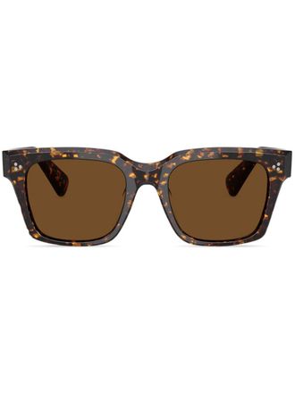 Oliver Peoples Ollice zonnebril - Bruin